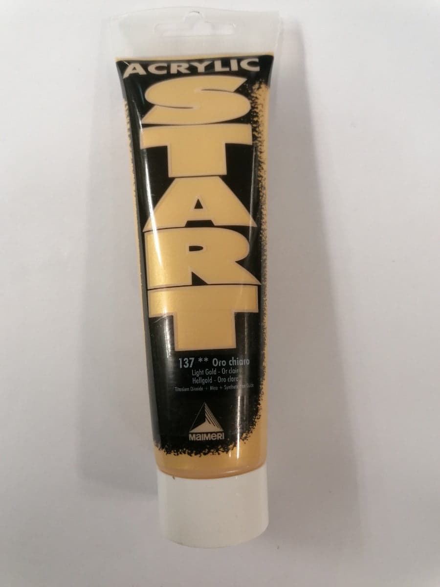 MAIMERI - COLORE ACRILICO ORO CHIARO 150ml in Colori Stockdoc - Terni, commercioVirtuoso.it