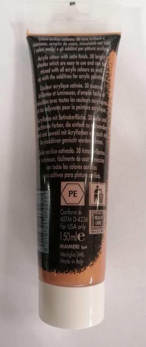 MAIMERI - COLORE ACRILICO ORO SCURO 150ml in Colori Stockdoc - Terni, commercioVirtuoso.it