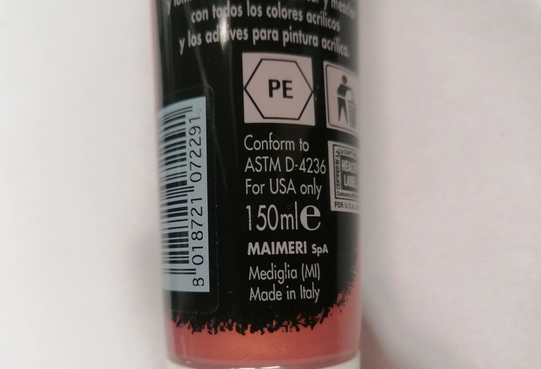 MAIMERI - COLORE ACRILICO RAME 150ml in Colori Stockdoc - Terni, commercioVirtuoso.it