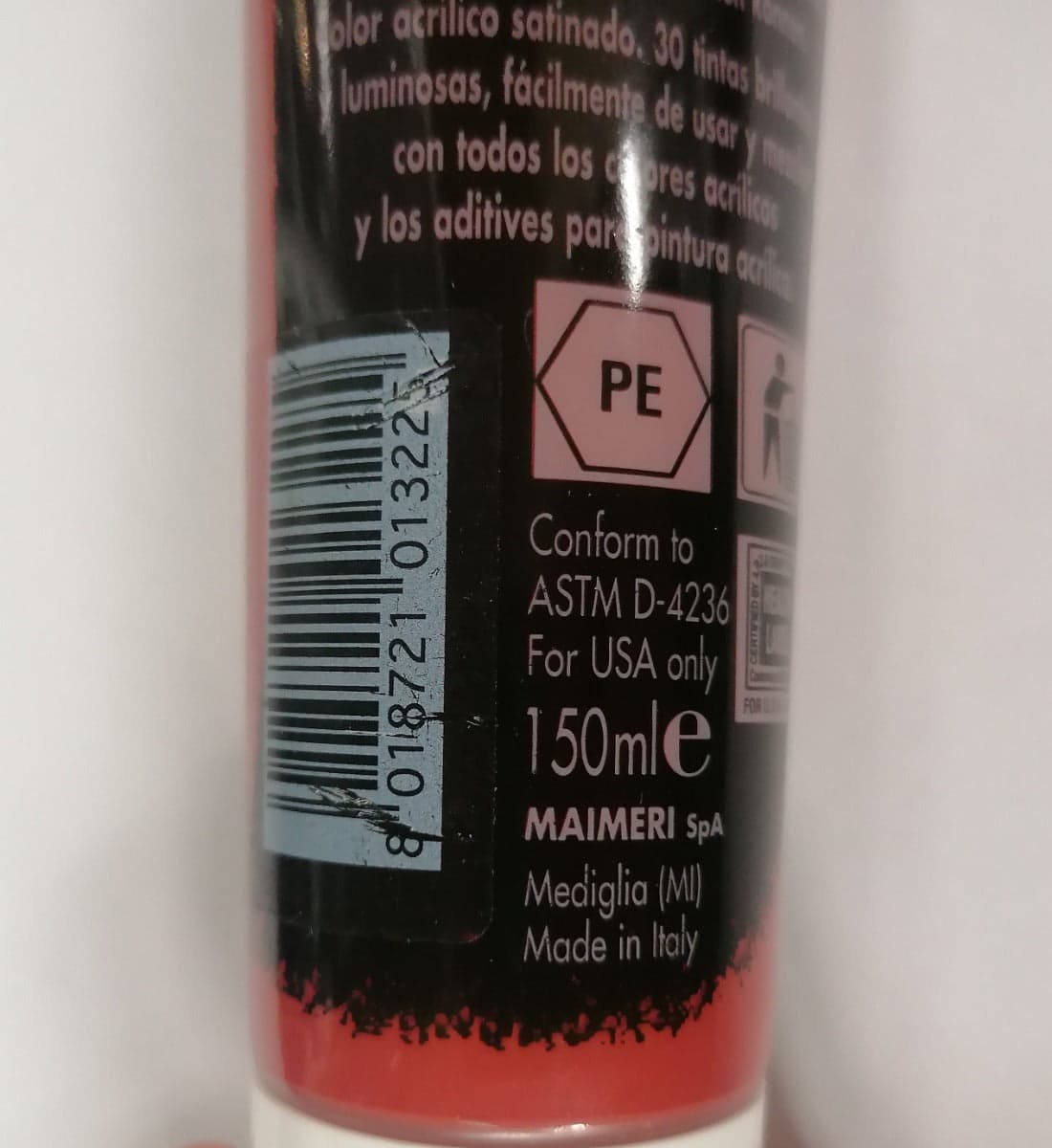 MAIMERI - COLORE ACRILICO TERRA SIENA BRILLANTE 150ml in Colori Stockdoc - Terni, commercioVirtuoso.it