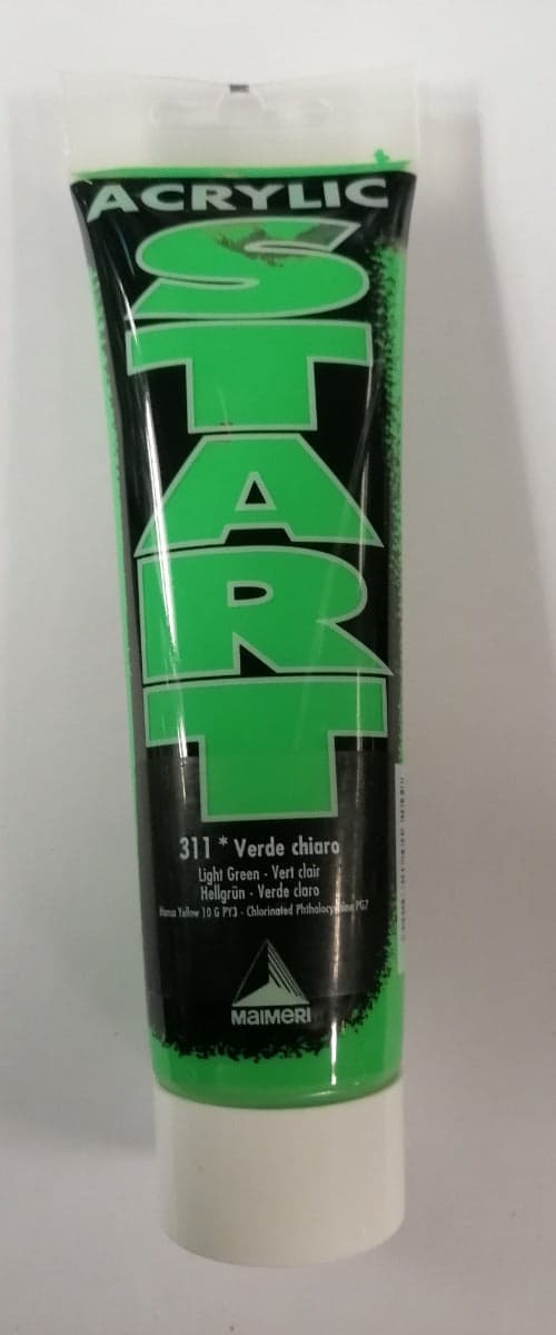 MAIMERI - COLORE ACRILICO VERDE CHIARO 150ml in Colori Stockdoc - Terni, commercioVirtuoso.it