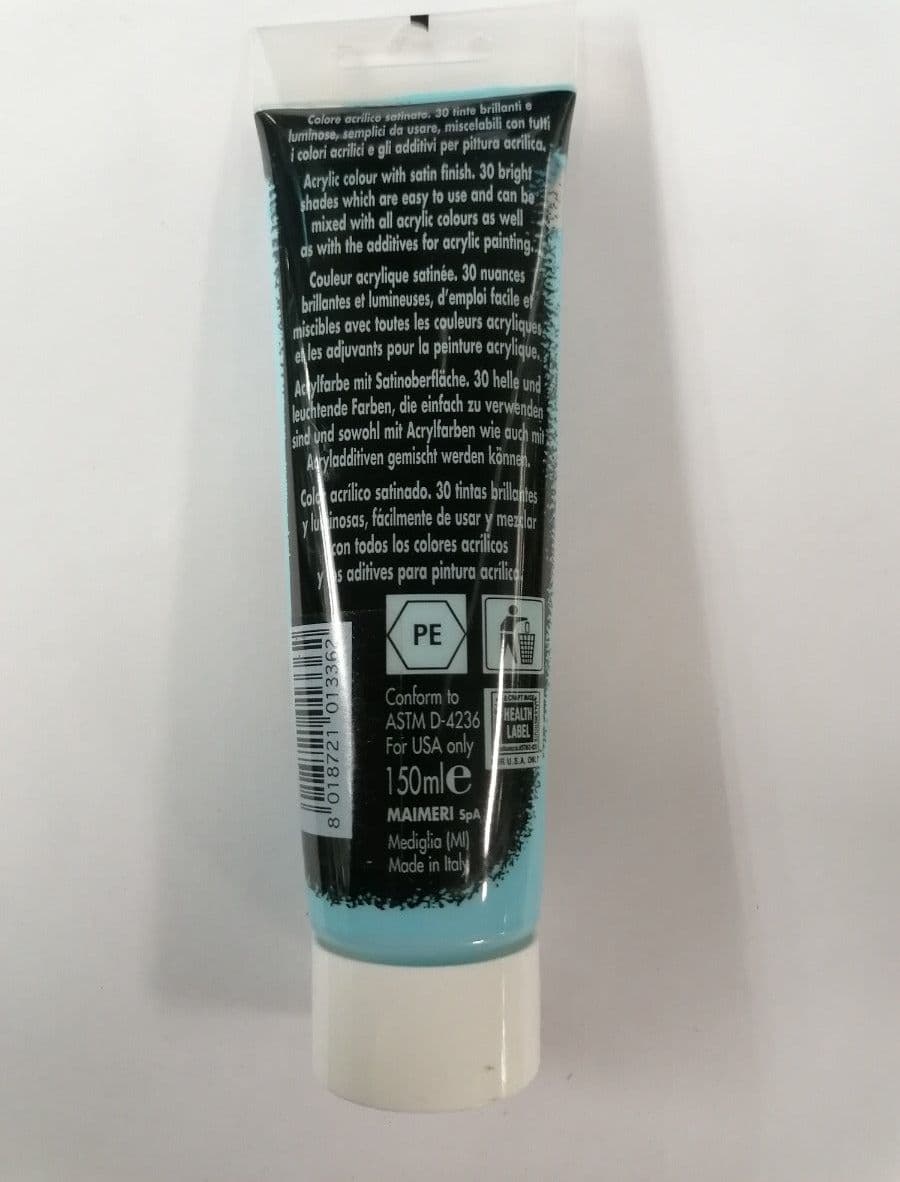MAIMERI - COLORE ACRILICO CELESTE 150ml in Colori Stockdoc - Terni, commercioVirtuoso.it