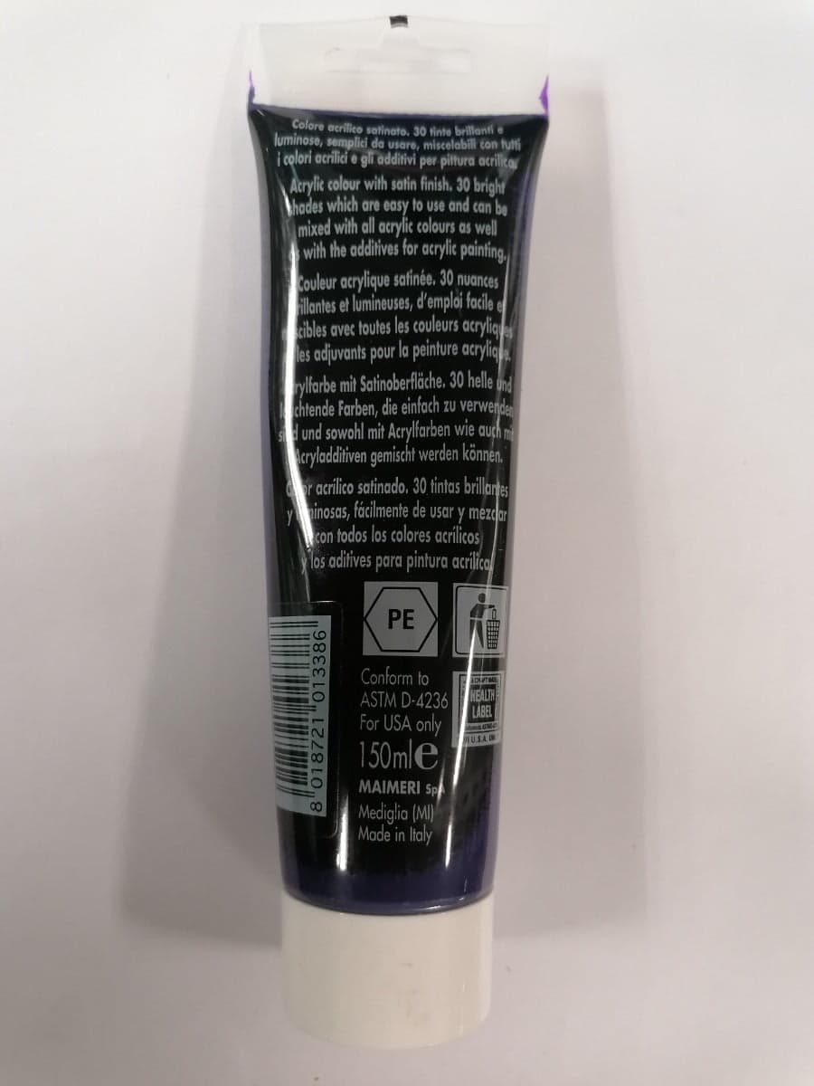 MAIMERI - COLORE ACRILICO VIOLETTO 150ml in Colori Stockdoc - Terni, commercioVirtuoso.it