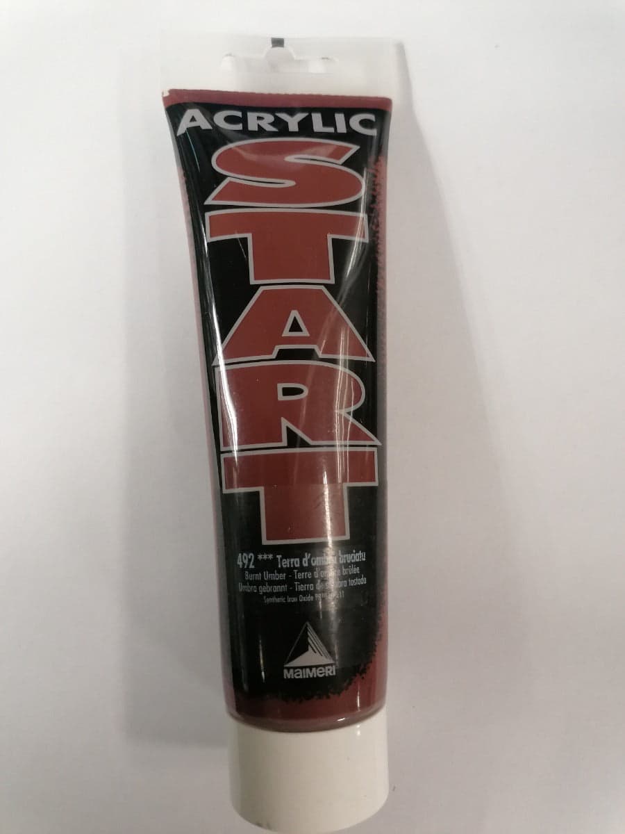 MAIMERI - COLORE ACRILICO TERRA D' OMBRA BRUCIATA 150ml in Colori Stockdoc - Terni, commercioVirtuoso.it