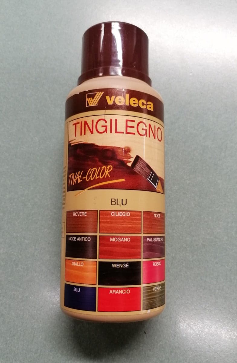 VELECA - TIVAL COLOR TINGILEGNO BLU 250ML in Pittura colorante Stockdoc - Terni, commercioVirtuoso.it