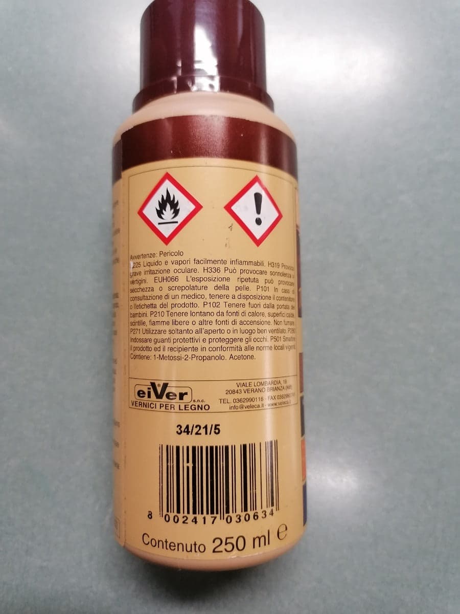 VELECA - TIVAL COLOR TINGILEGNO ARANCIO 250ML in Pittura colorante Stockdoc - Terni, commercioVirtuoso.it