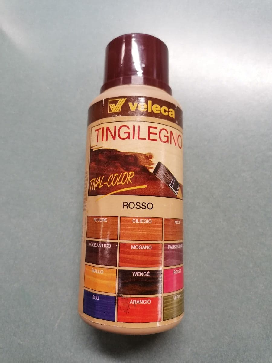 VELECA - TIVAL COLOR TINGILEGNO ROSSO 250ML in Pittura colorante Stockdoc - Terni, commercioVirtuoso.it
