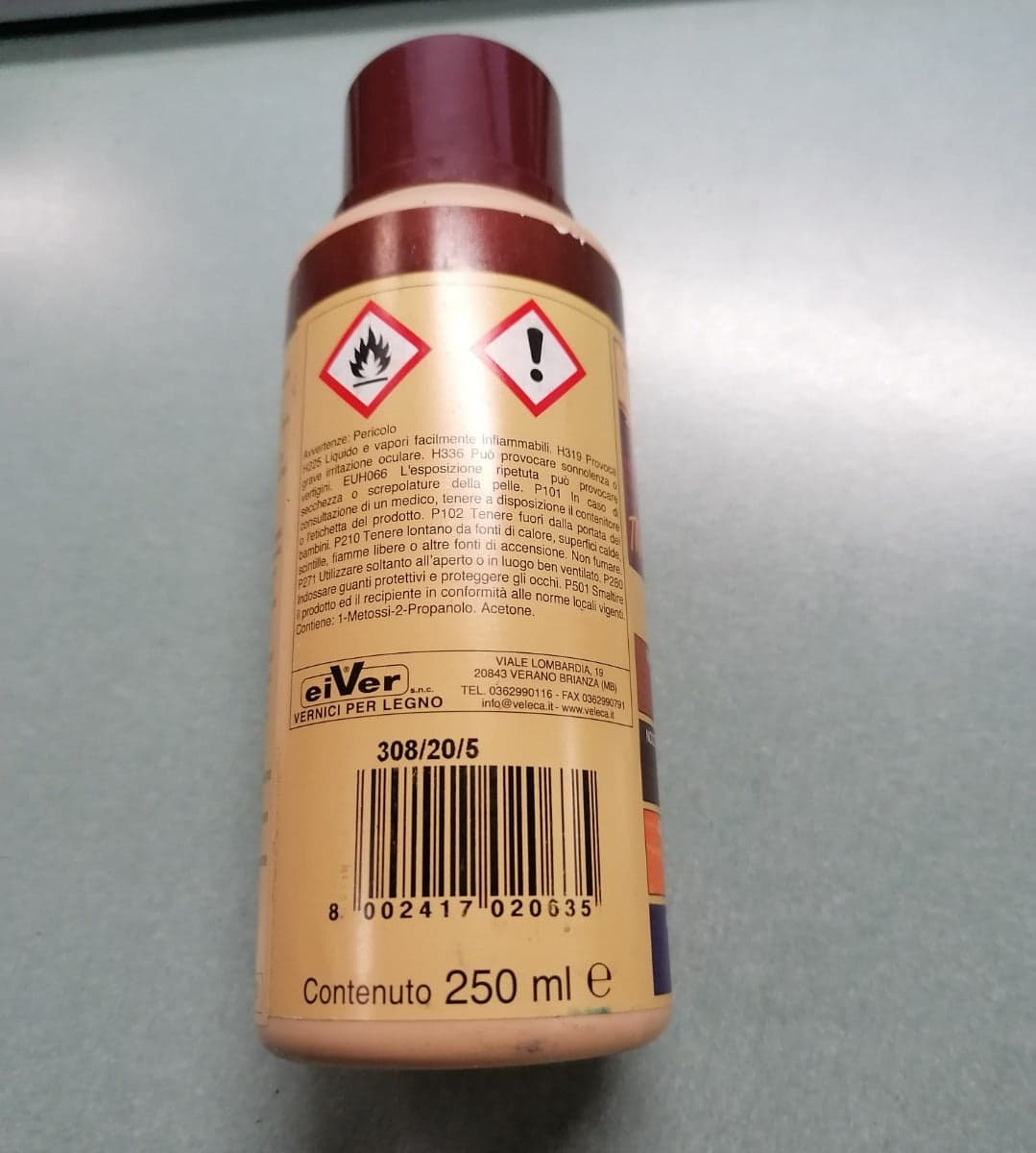 VELECA - TIVAL COLOR TINGILEGNO PALISSANDRO 250ML in Pittura colorante Stockdoc - Terni, commercioVirtuoso.it