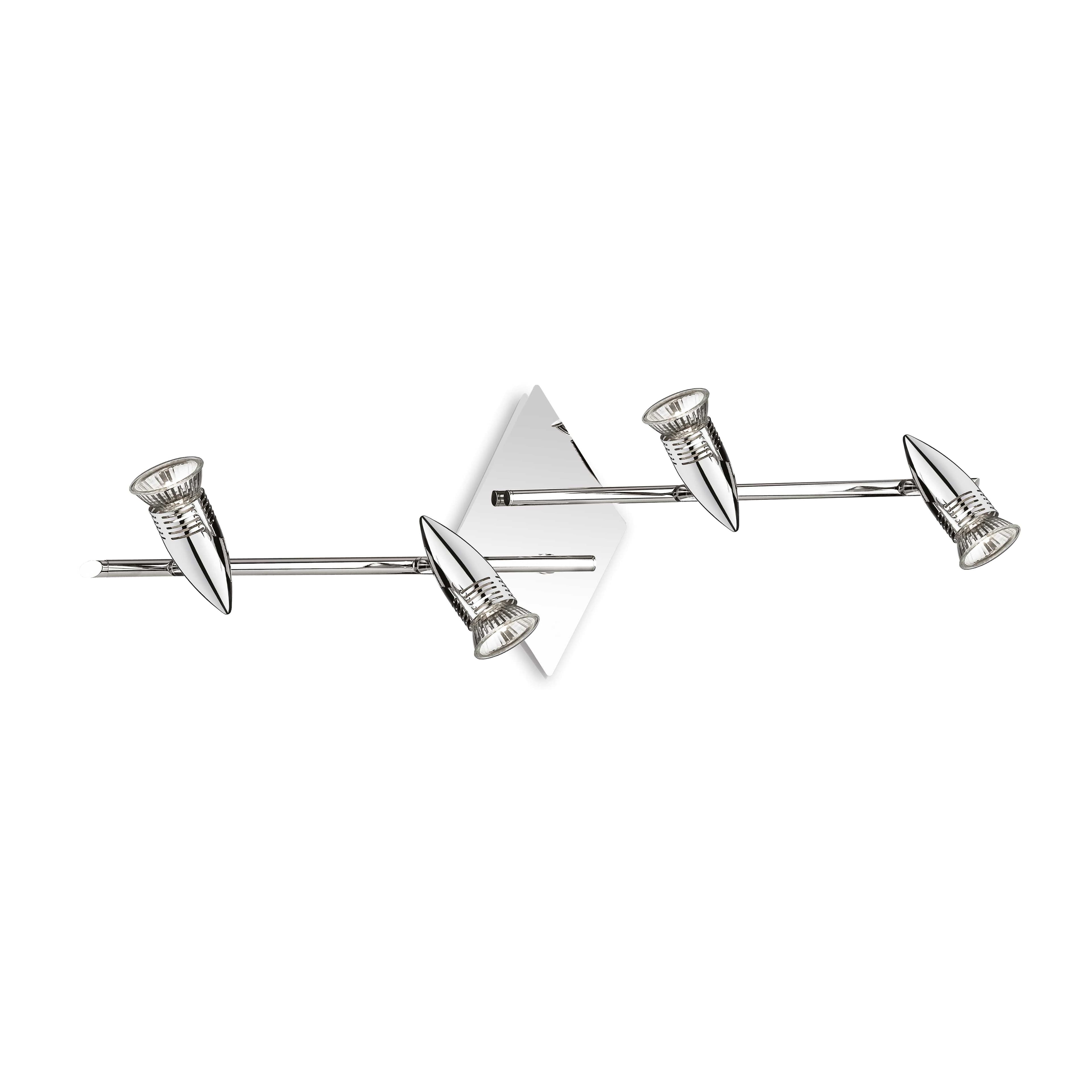 Lampada Da Soffitto ALFA PL4 CROMO