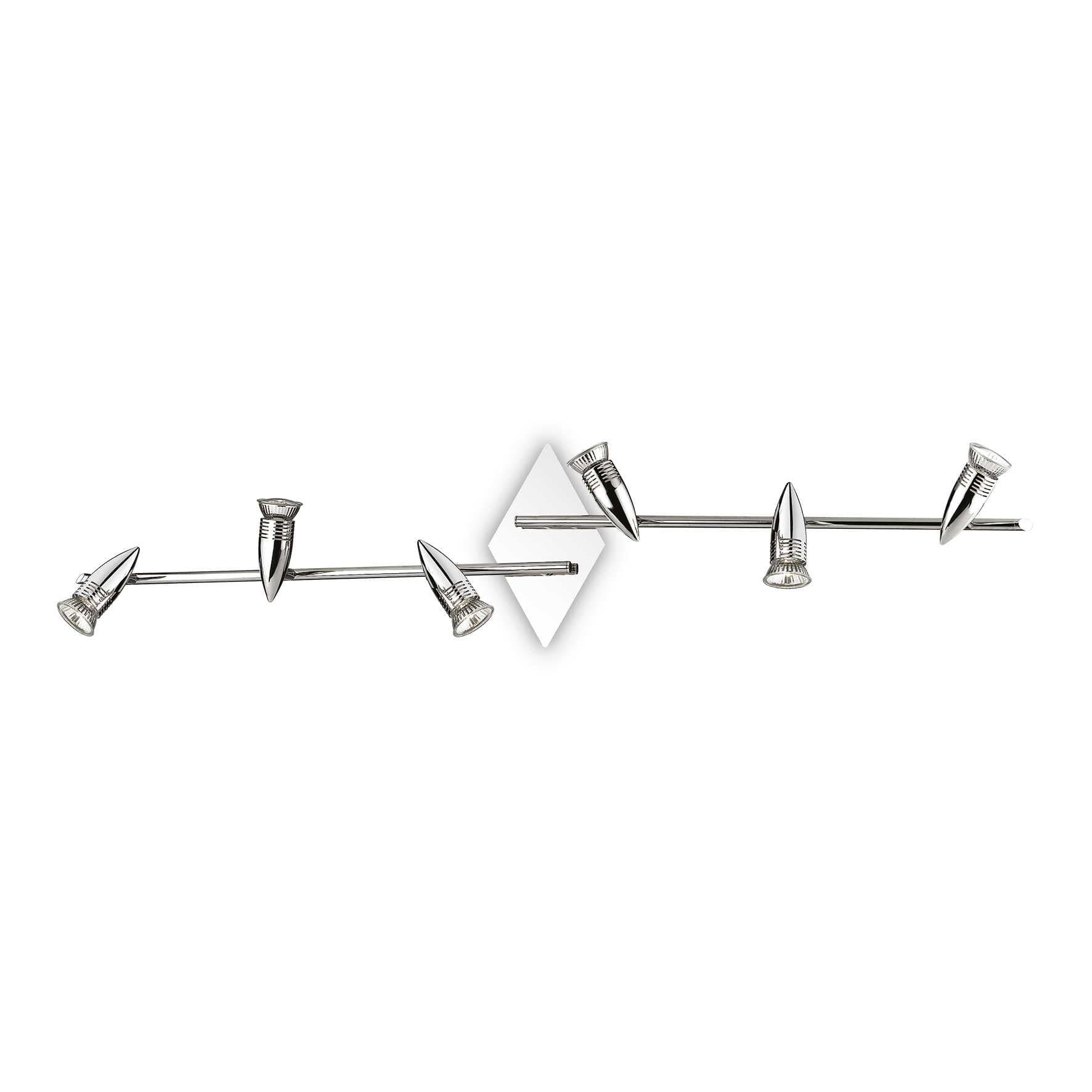 Lampada Da Soffitto ALFA PL6 CROMO