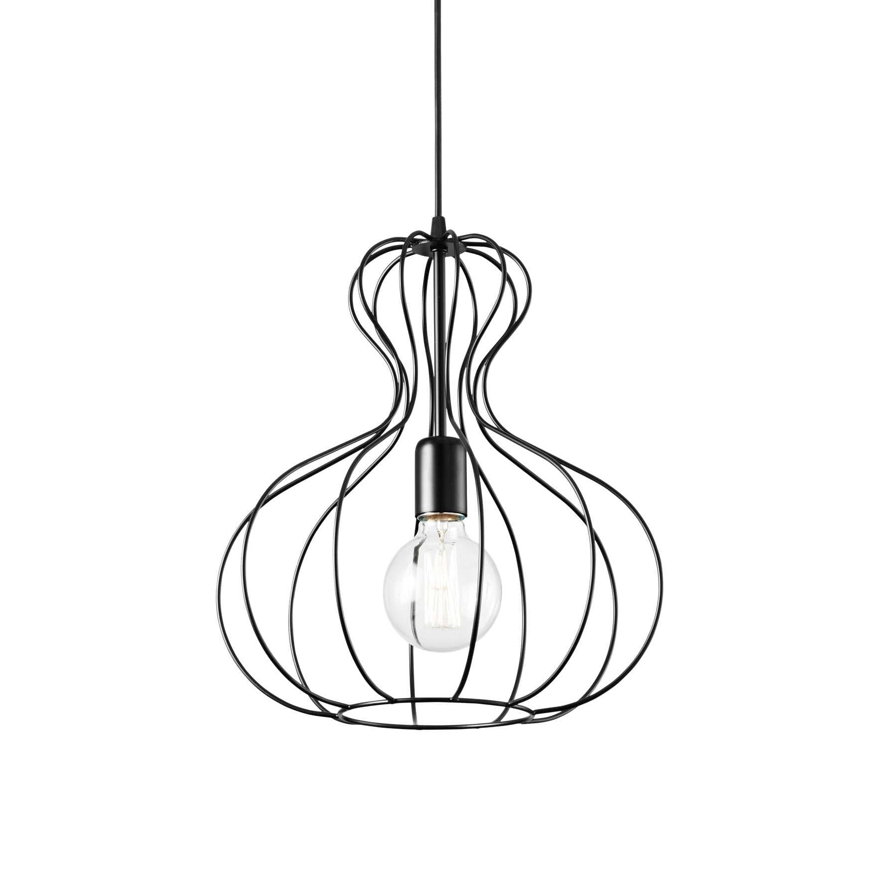 Lampada A Sospensione AMPOLLA-1 SP1 NERO
