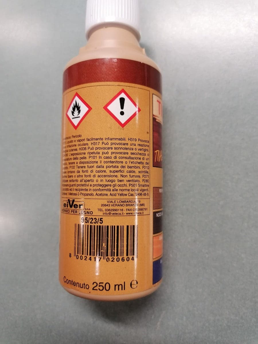 VELECA - TIVAL COLOR TINGILEGNO NOCE 250ML in Pittura colorante Stockdoc - Terni, commercioVirtuoso.it