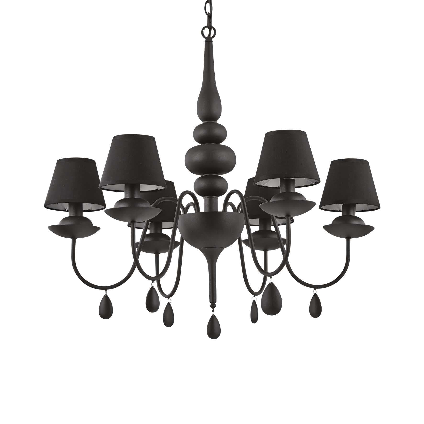 Lampada A Sospensione BLANCHE SP6 NERO