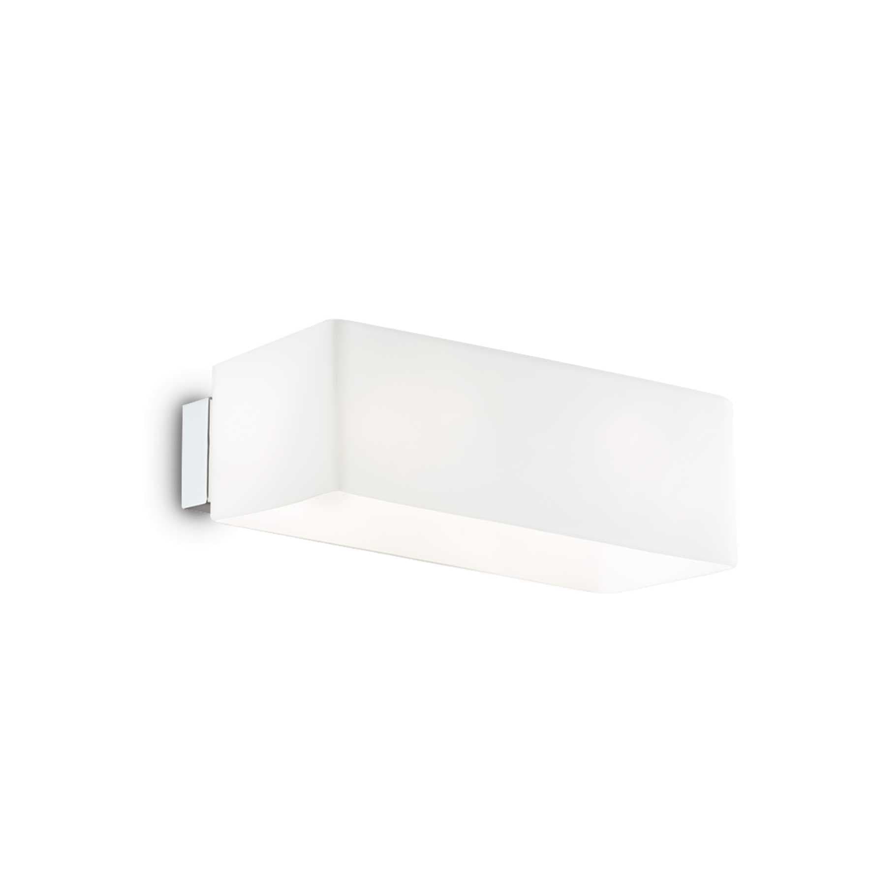 Lampada Da Parete BOX AP2 BIANCO in Applique Led Mall Home - Napoli, commercioVirtuoso.it