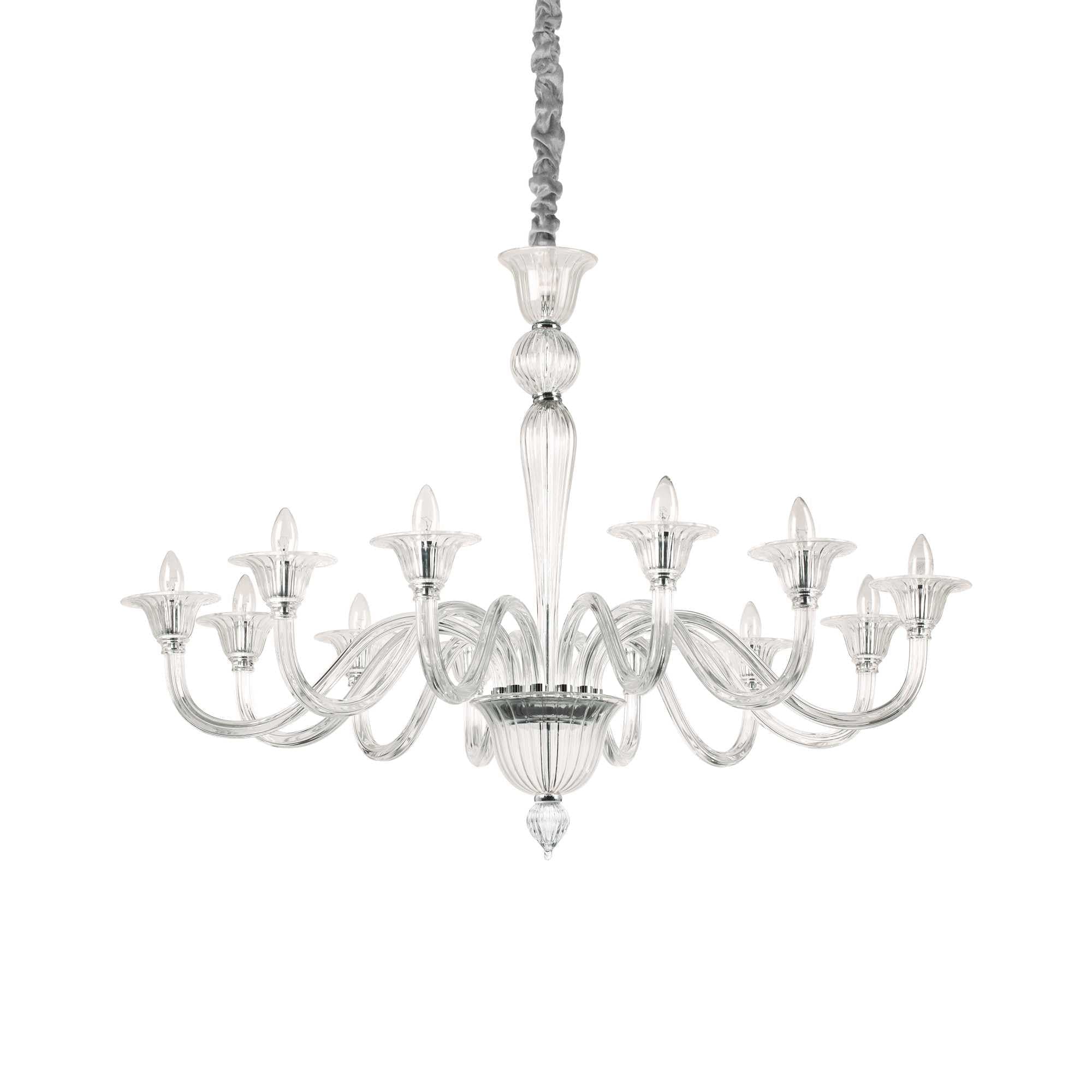 Lampada A Sospensione BRIGITTA SP12 TRASPARENTE in Lampade a sospensione Led Mall Home - Napoli, commercioVirtuoso.it