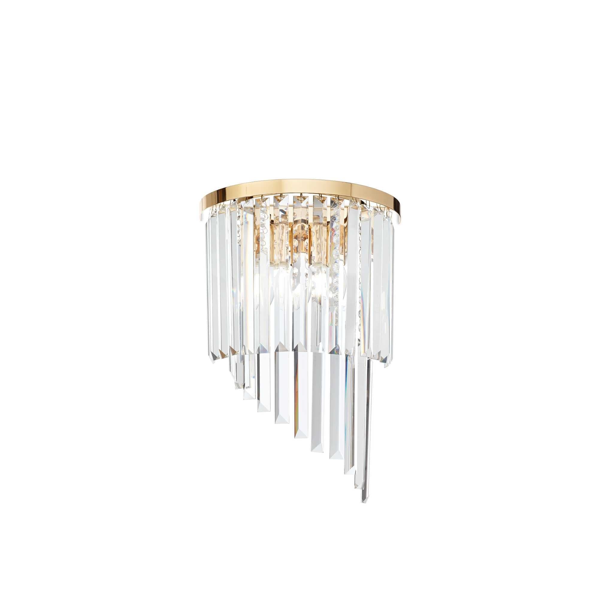Lampada Da Parete CARLTON AP3 ORO in Lampade a sospensione Led Mall Home - Napoli, commercioVirtuoso.it