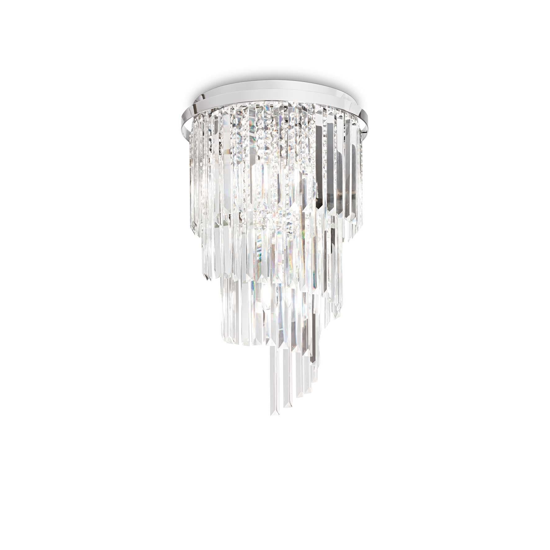 Lampada Da Soffitto CARLTON PL8 CROMO