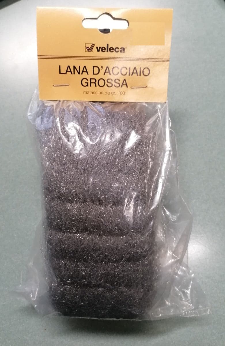 VELECA - LANA D'ACCIAIO GROSSA 100 GR in Lana d'acciaio Stockdoc - Terni, commercioVirtuoso.it