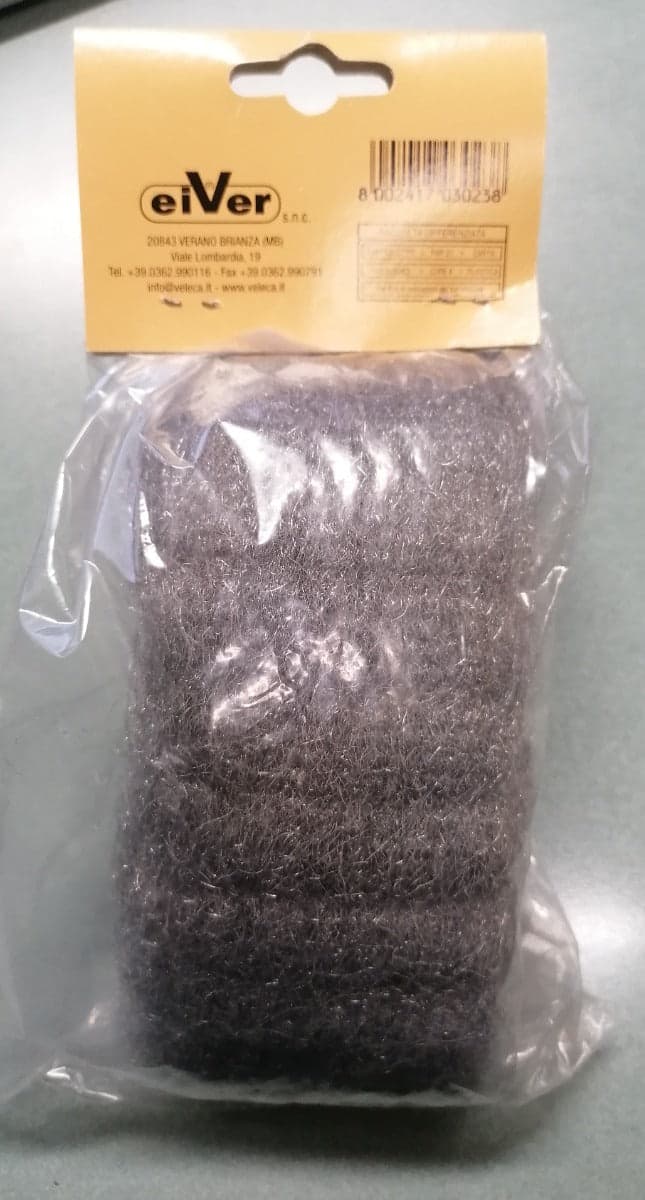 VELECA - LANA D'ACCIAIO GROSSA 100 GR in Lana d'acciaio Stockdoc - Terni, commercioVirtuoso.it