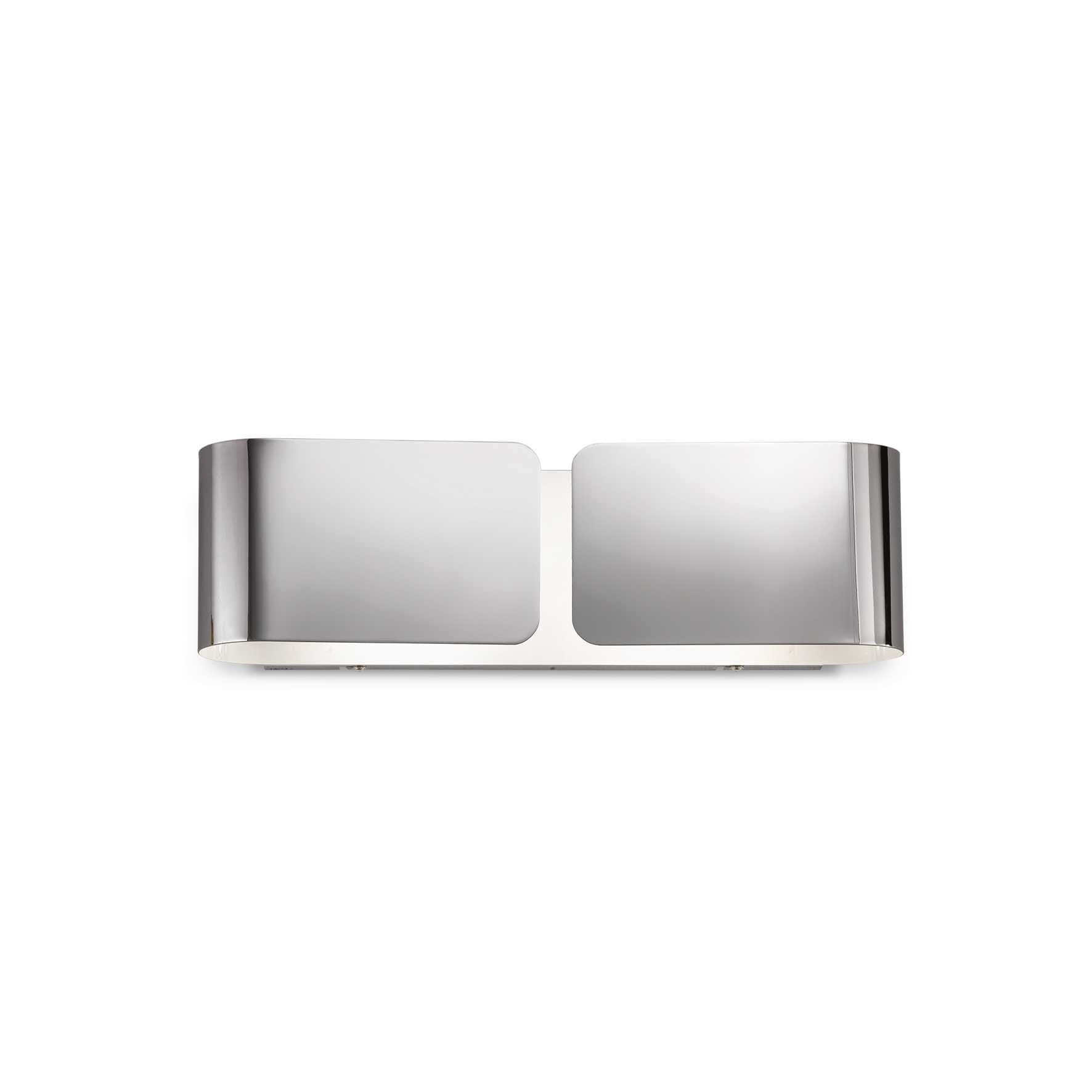 Lampada Da Parete CLIP AP2 SMALL CROMO in Applique Led Mall Home - Napoli, commercioVirtuoso.it