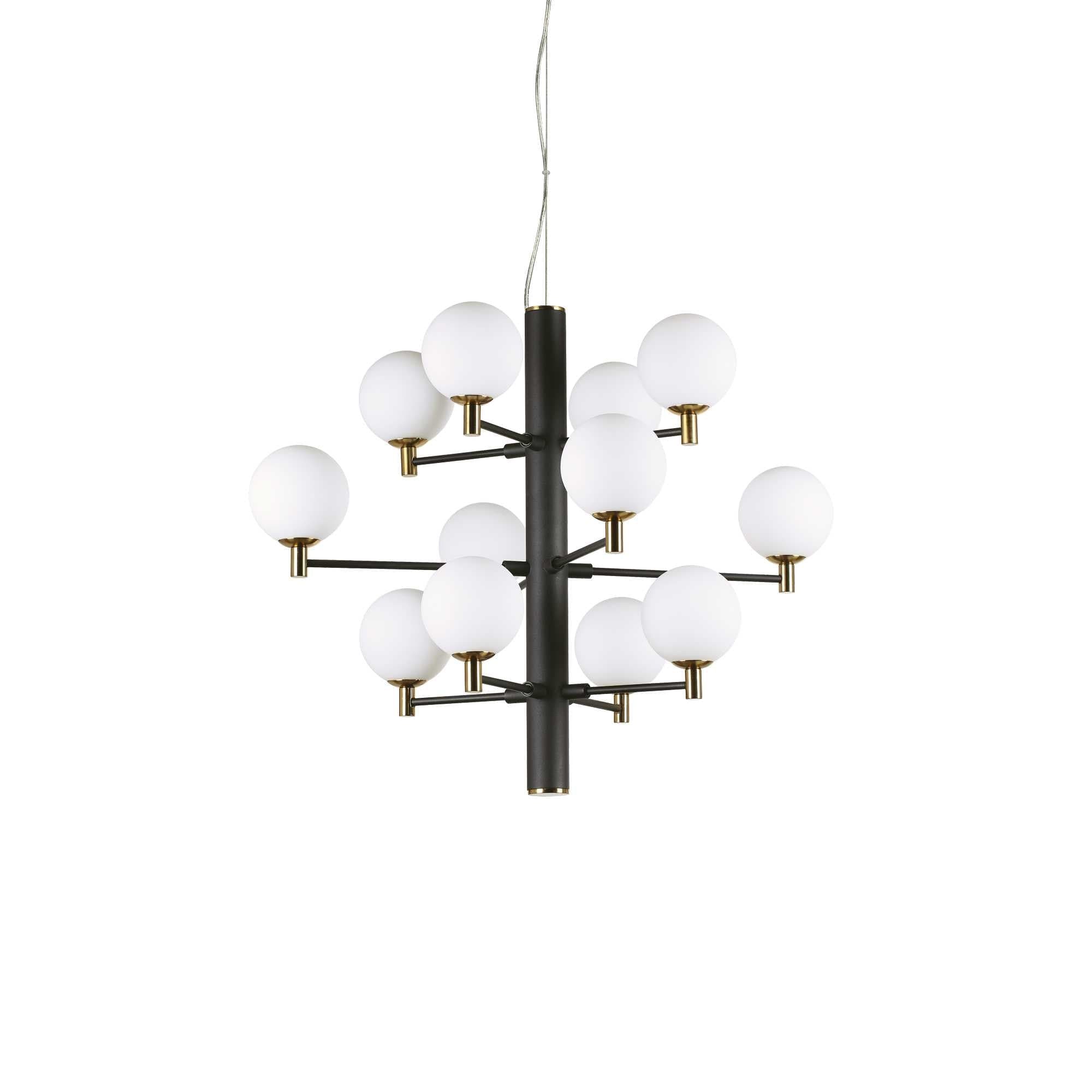 Lampada A Sospensione COPERNICO SP12 NERO