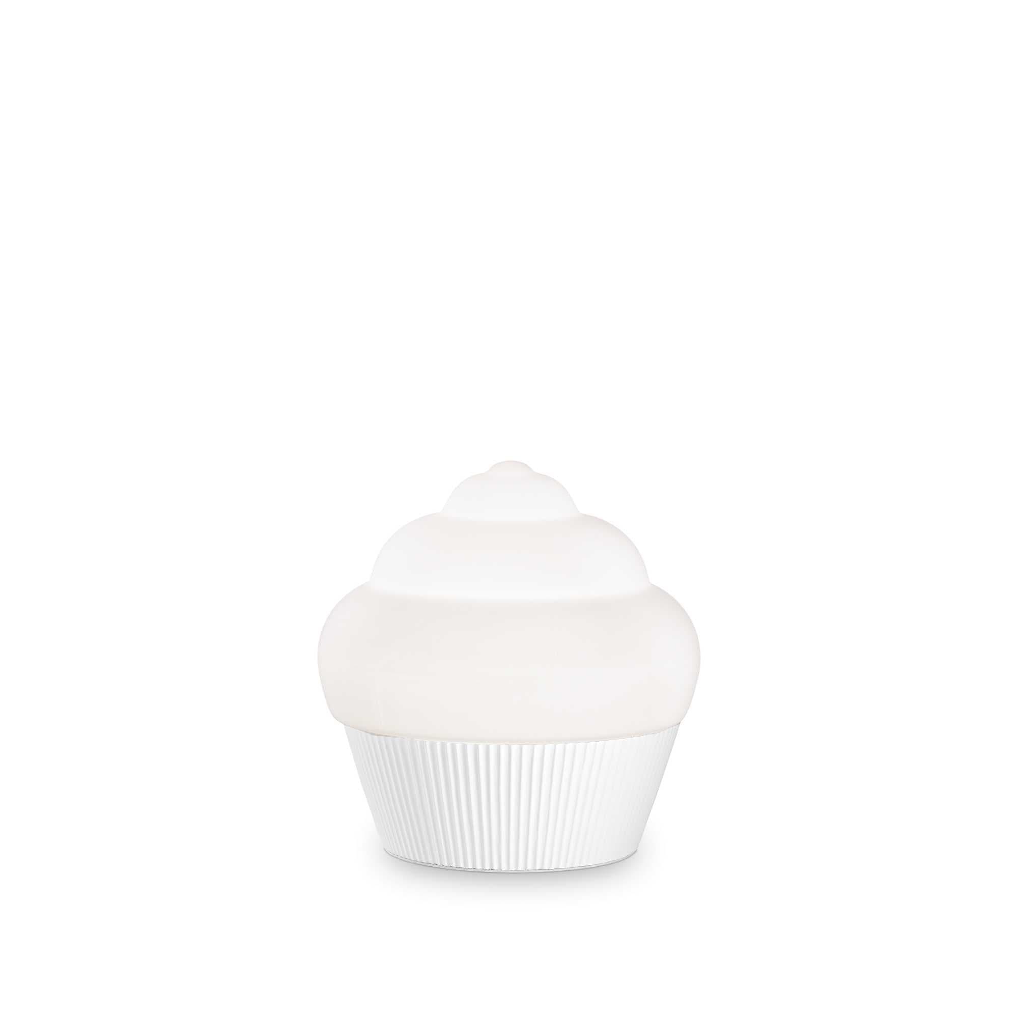 Lampada Da Tavolo CUPCAKE TL1 BIANCO in Lampade da tavolo e abat-jour Led Mall Home - Napoli, commercioVirtuoso.it