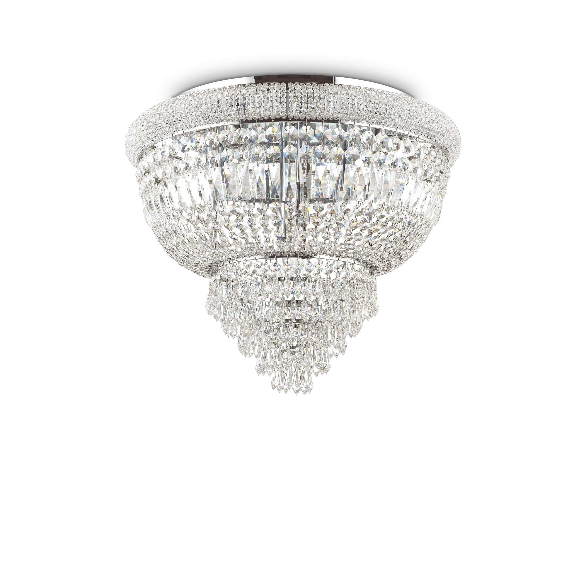 Lampada Da Soffitto DUBAI PL6 CROMO
