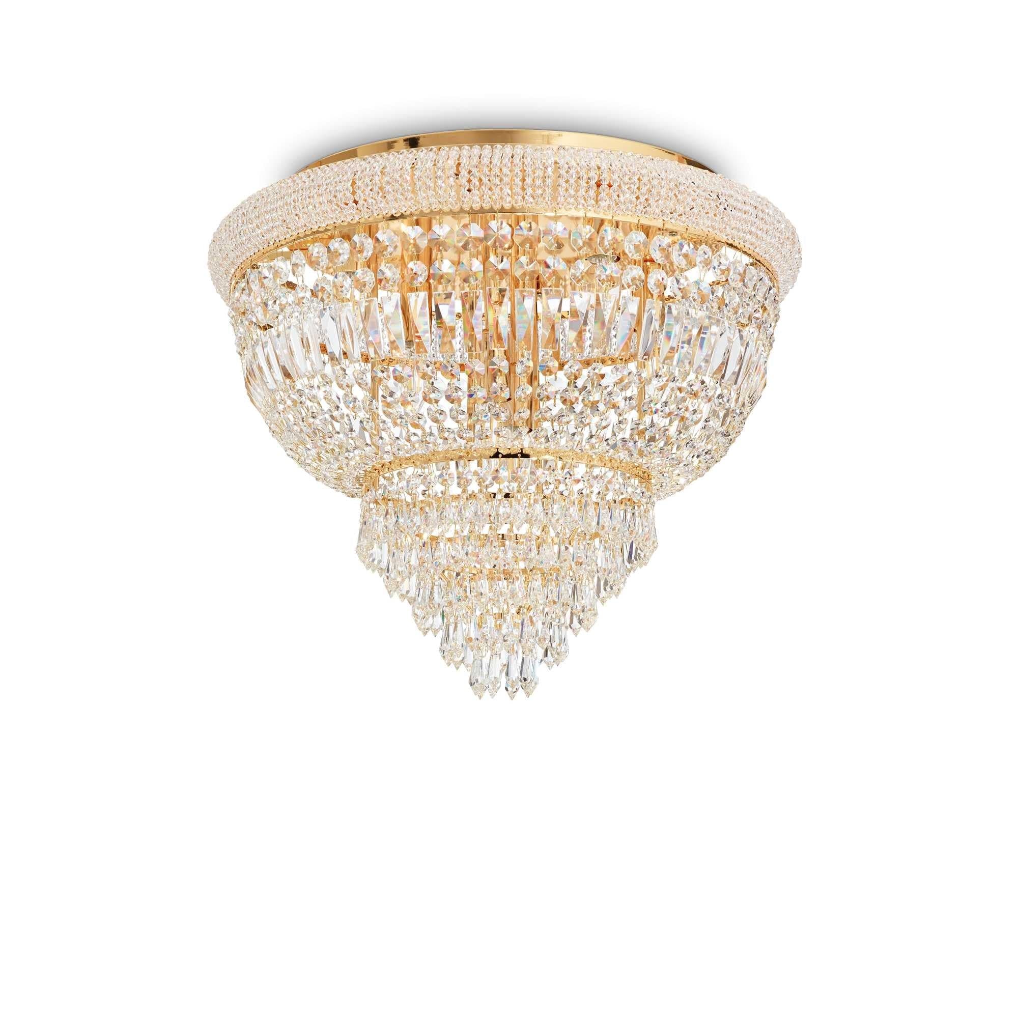 Lampada Da Soffitto DUBAI PL6 OTTONE