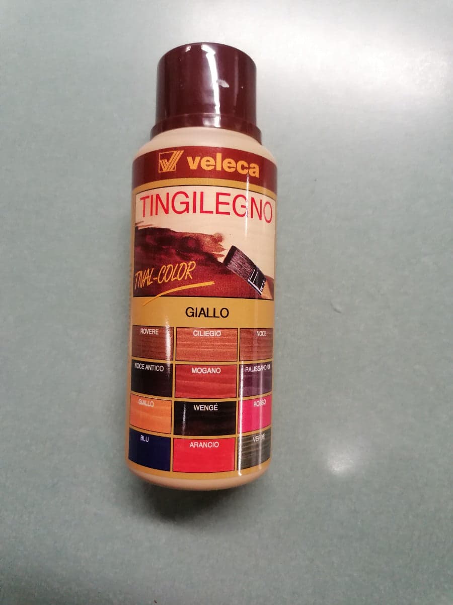 VELECA - TIVAL COLOR TINGILEGNO GIALLO 250ML in Pittura colorante Stockdoc - Terni, commercioVirtuoso.it