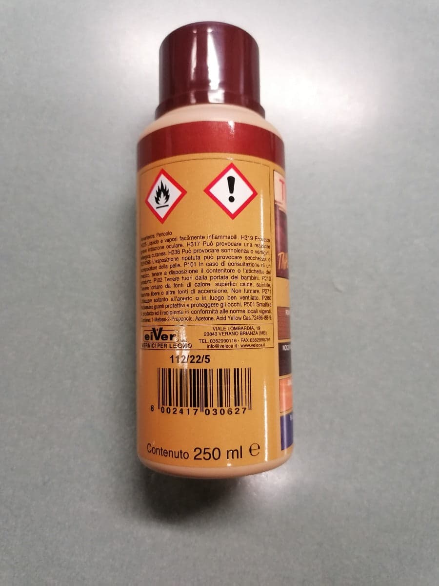VELECA - TIVAL COLOR TINGILEGNO GIALLO 250ML in Pittura colorante Stockdoc - Terni, commercioVirtuoso.it