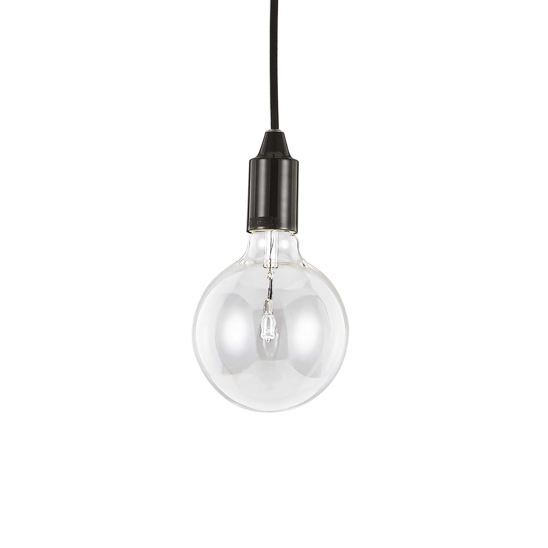 Lampada A Sospensione EDISON SP1 NERO