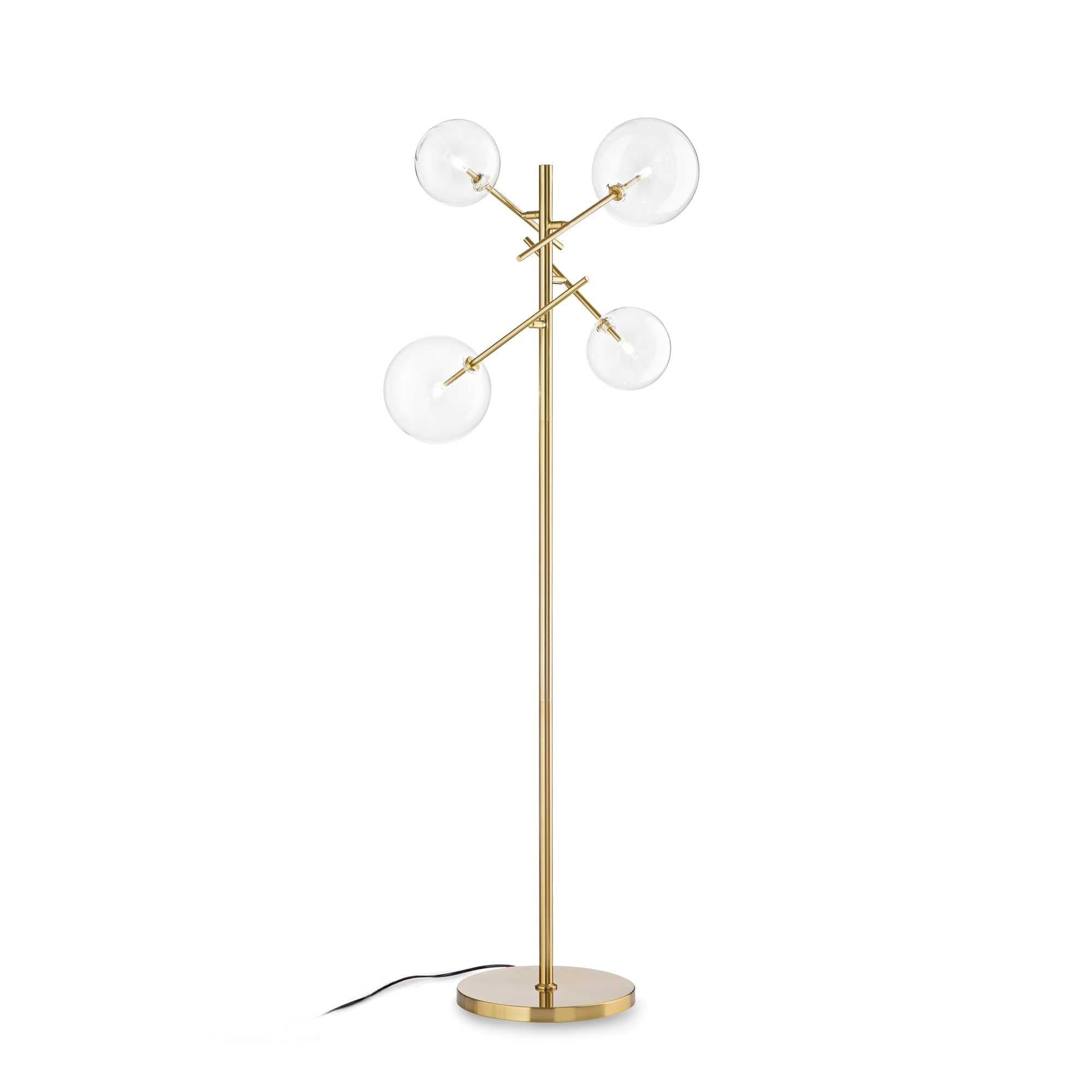Lampada Da Terra EQUINOXE PT4 OTTONE