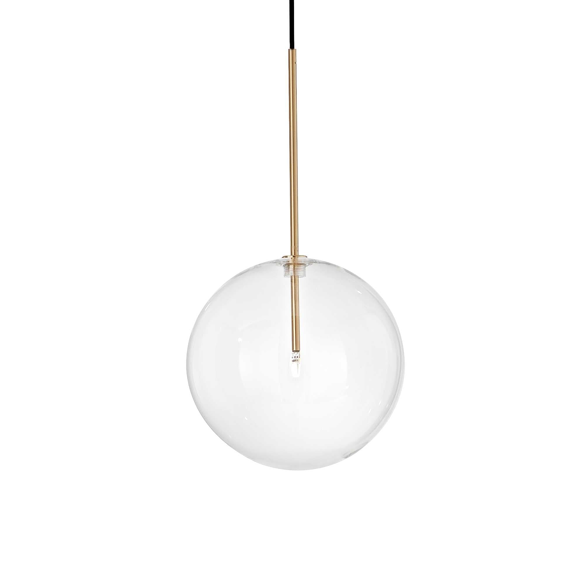 Lampada A Sospensione EQUINOXE SP1 D25 OTTONE