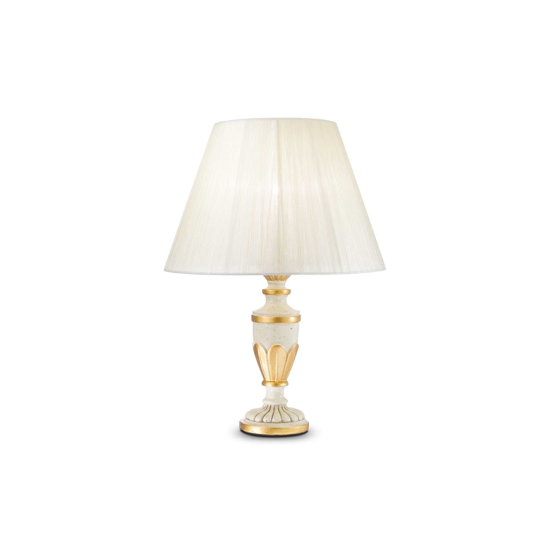 Lampada Da Tavolo FIRENZE TL1 BIANCO in Lampade da tavolo e abat-jour Led Mall Home - Napoli, commercioVirtuoso.it