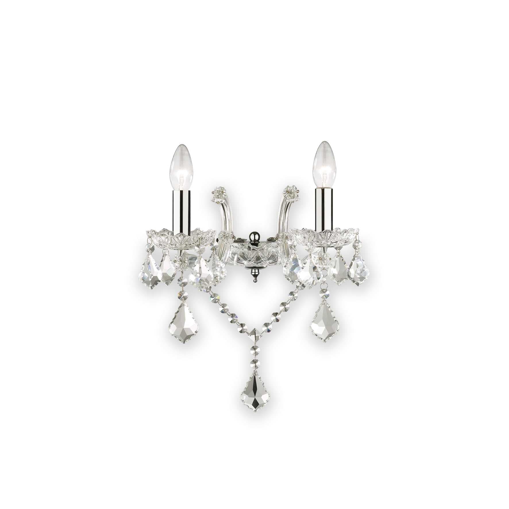 Lampada Da Parete FLORIAN AP2 CROMO
