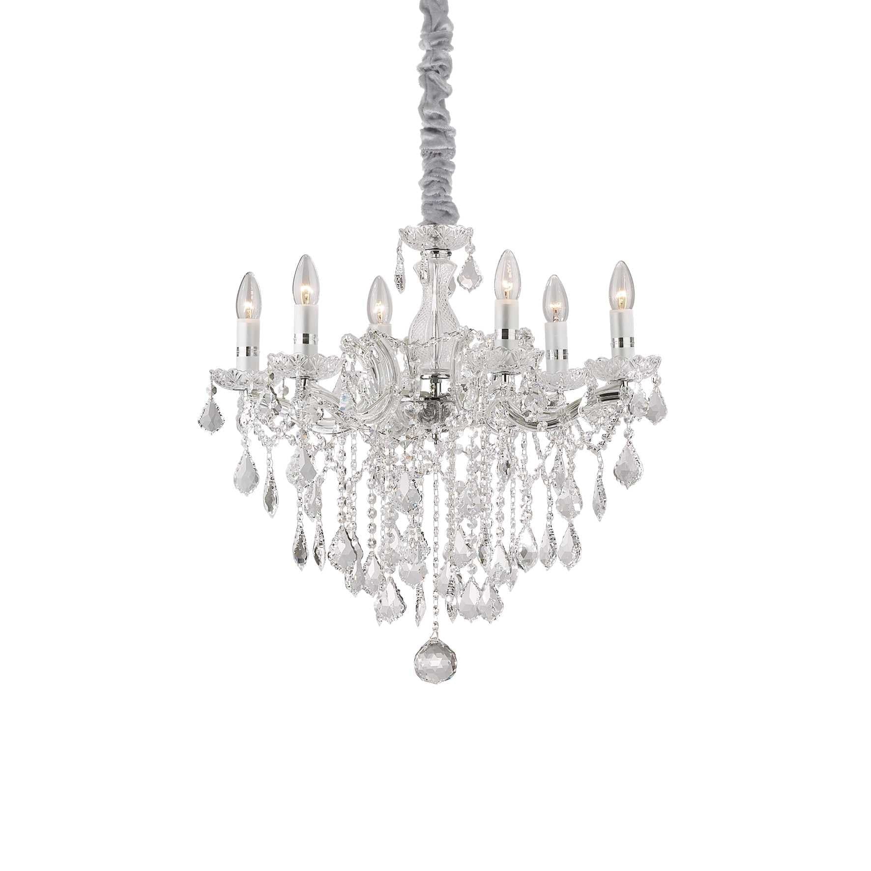 Lampada A Sospensione FLORIAN SP6 CROMO in Lampade a sospensione Led Mall Home - Napoli, commercioVirtuoso.it