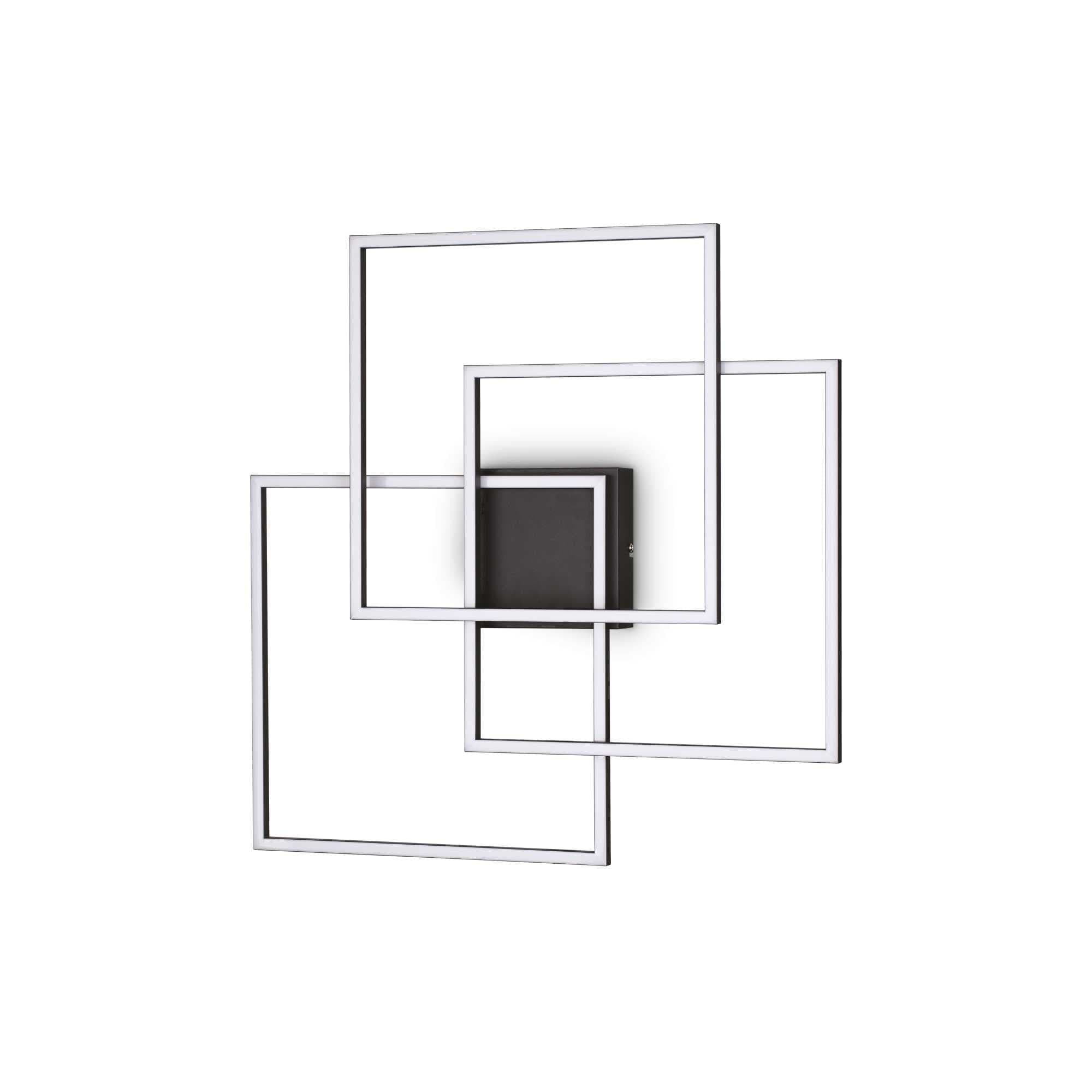 Lampada Da Soffitto FRAME PL QUADRATO NERO