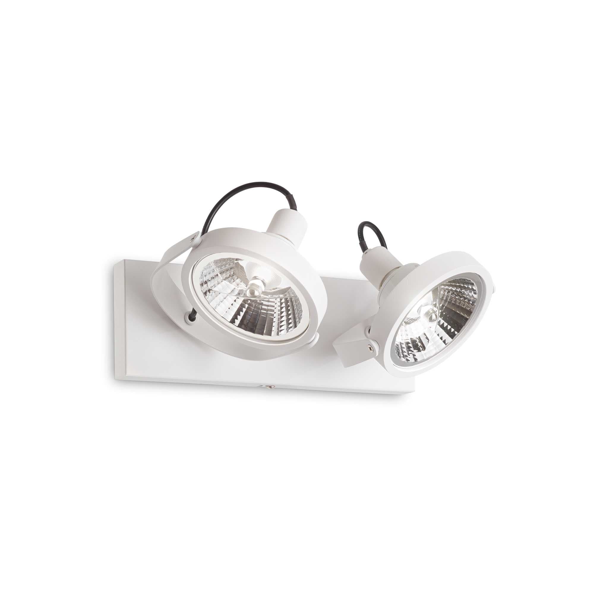 Lampada Da Soffitto GLIM PL2 BIANCO