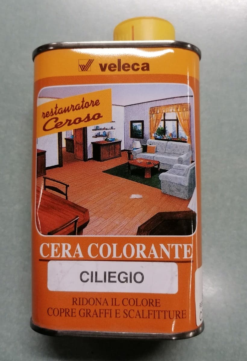 VELECA - CERA COLORANTE CILIEGIO 250 ML in Vernice Stockdoc - Terni, commercioVirtuoso.it