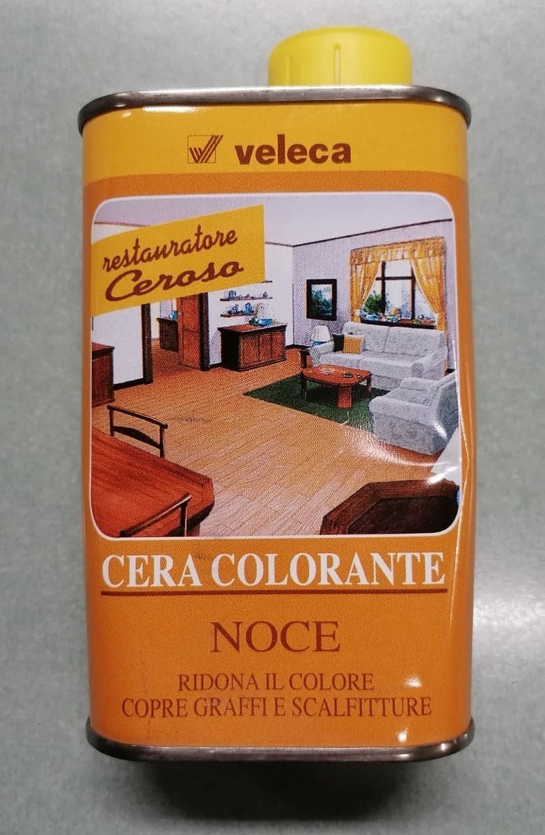 VELECA - CERA COLORANTE NOCE 250 ML in Cera Stockdoc - Terni, commercioVirtuoso.it