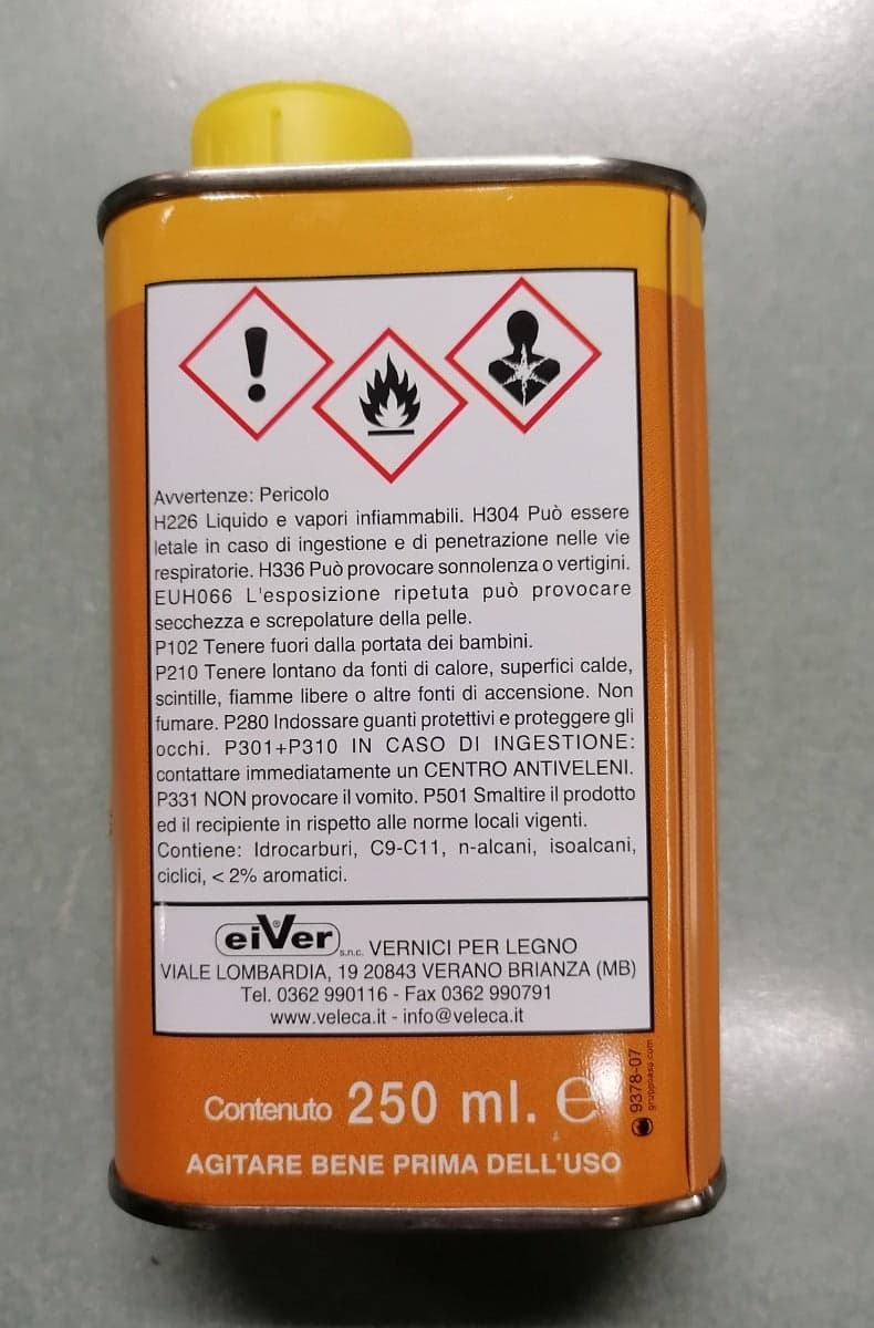 VELECA - CERA COLORANTE NOCE 250 ML in Cera Stockdoc - Terni, commercioVirtuoso.it