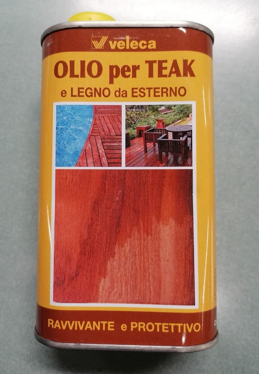 VELECA - OLIO PER TEAK RAVVIVANTE E PROTETTIVO 500 ML in Oli Stockdoc - Terni, commercioVirtuoso.it