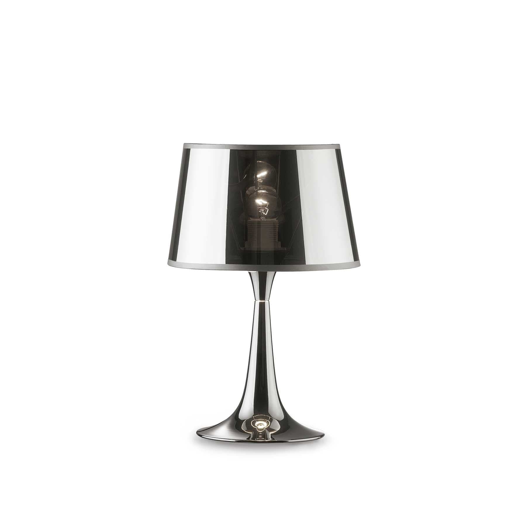 Lampada Da Tavolo LONDON TL1 SMALL CROMO in Lampade da tavolo e abat-jour Led Mall Home - Napoli, commercioVirtuoso.it