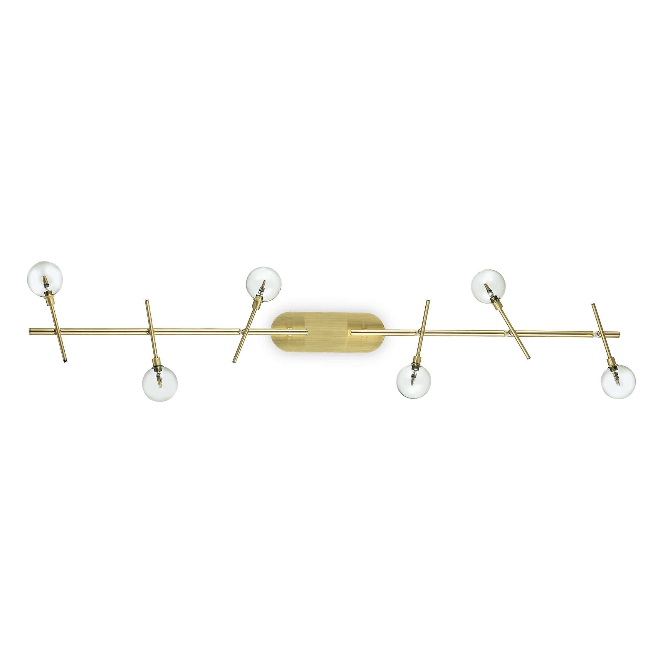 Lampada Da Soffitto MARACAS PL6 OTTONE