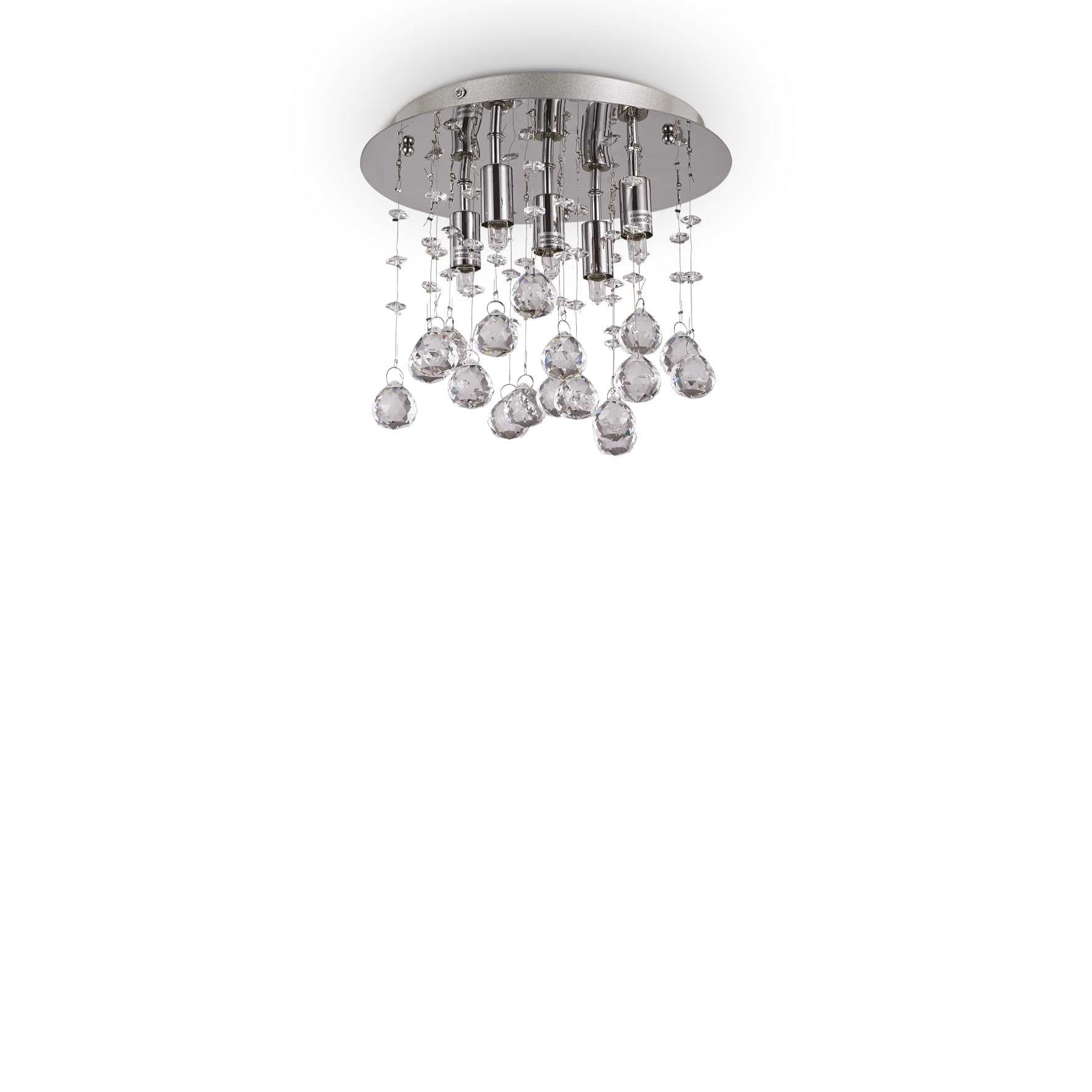 Lampada Da Soffitto MOONLIGHT PL5 CROMO