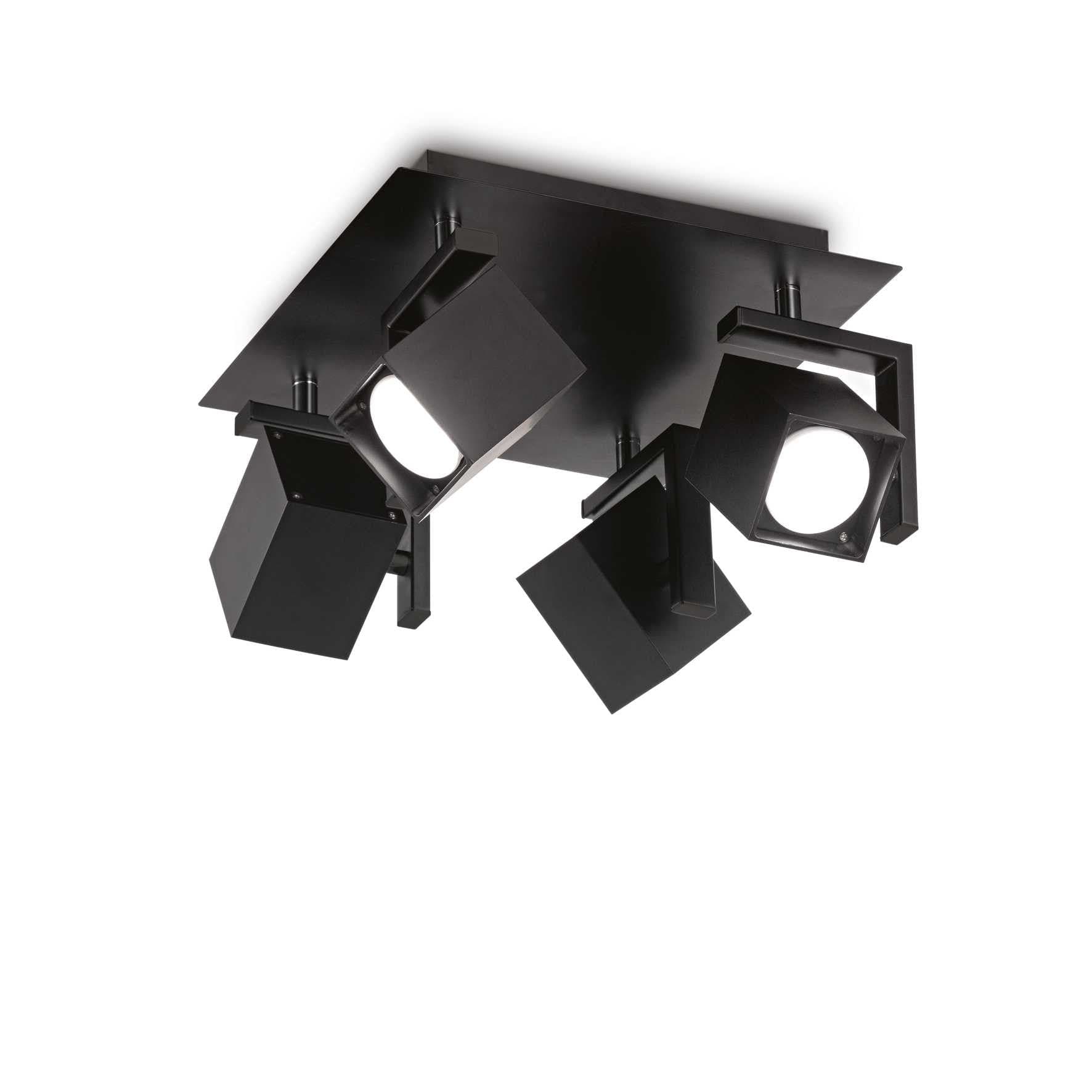 Lampada Da Soffitto MOUSE PL4 NERO