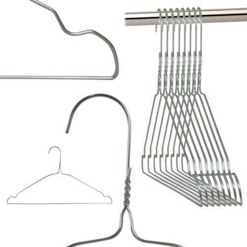 Grucce in Metallo 60pz Appendiabiti Resistente Salvaspazio Giacche Vestiti Pantaloni Camicie in Appendini per pantaloni Danyx - Casoria, commercioVirtuoso.it