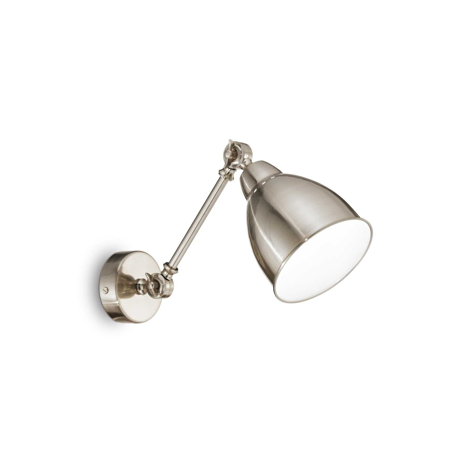 Lampada Da Parete NEWTON AP1 NICKEL