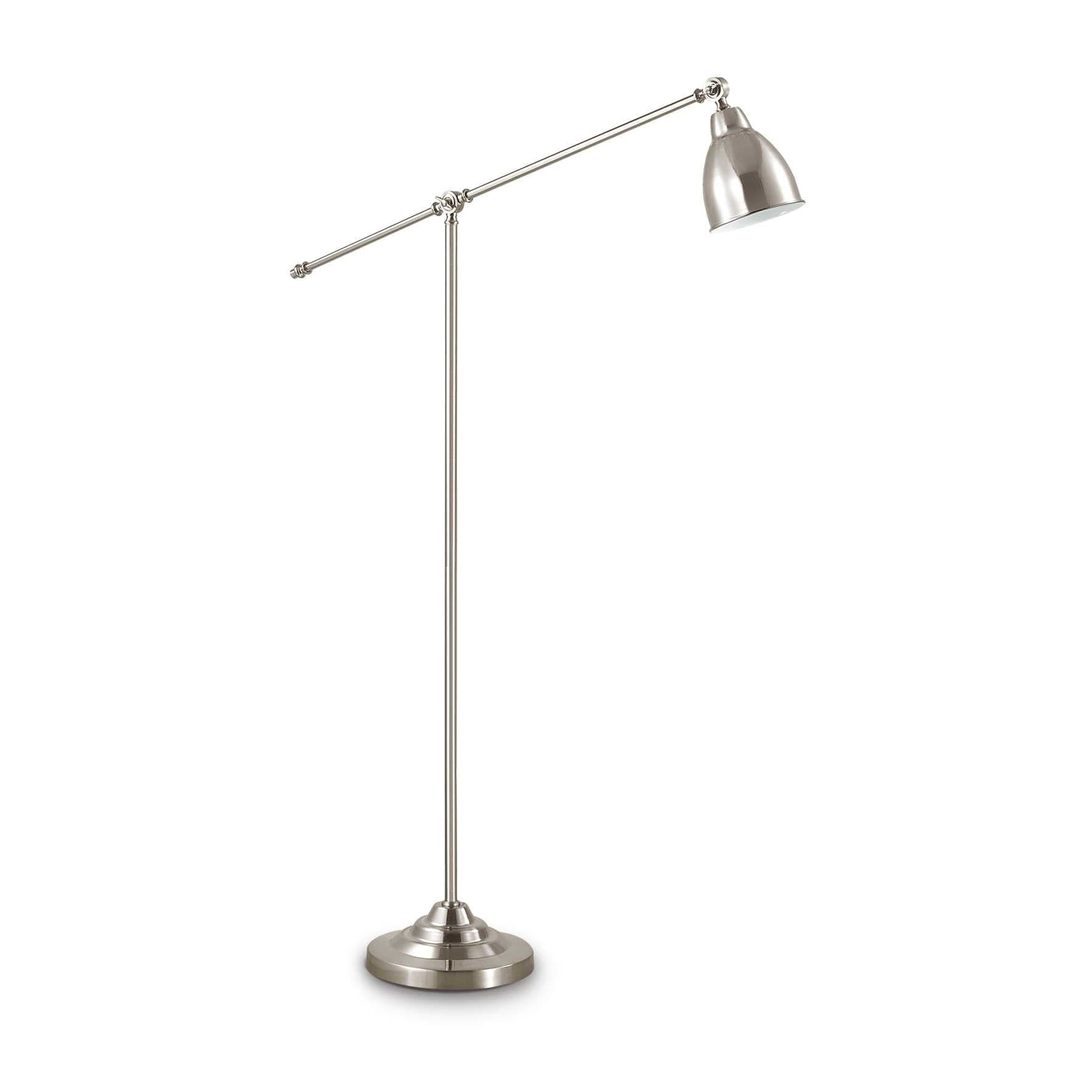 Lampada Da Terra NEWTON PT1 NICKEL
