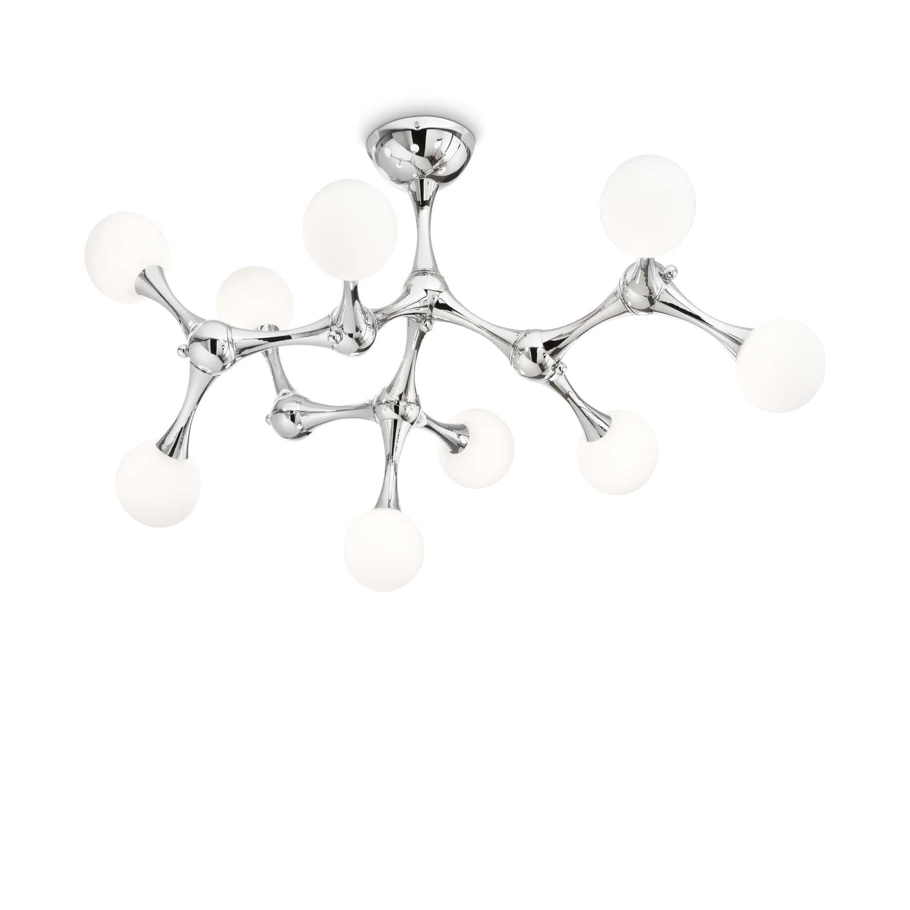 Lampada Da Soffitto NODINO PL9 CROMO in Plafoniere Led Mall Home - Napoli, commercioVirtuoso.it